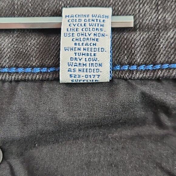 Arizona Jean Co Men's 32x30 Distressed Flex 360 Slim Fit Skinny Jeans Black - Picture 9 of 16